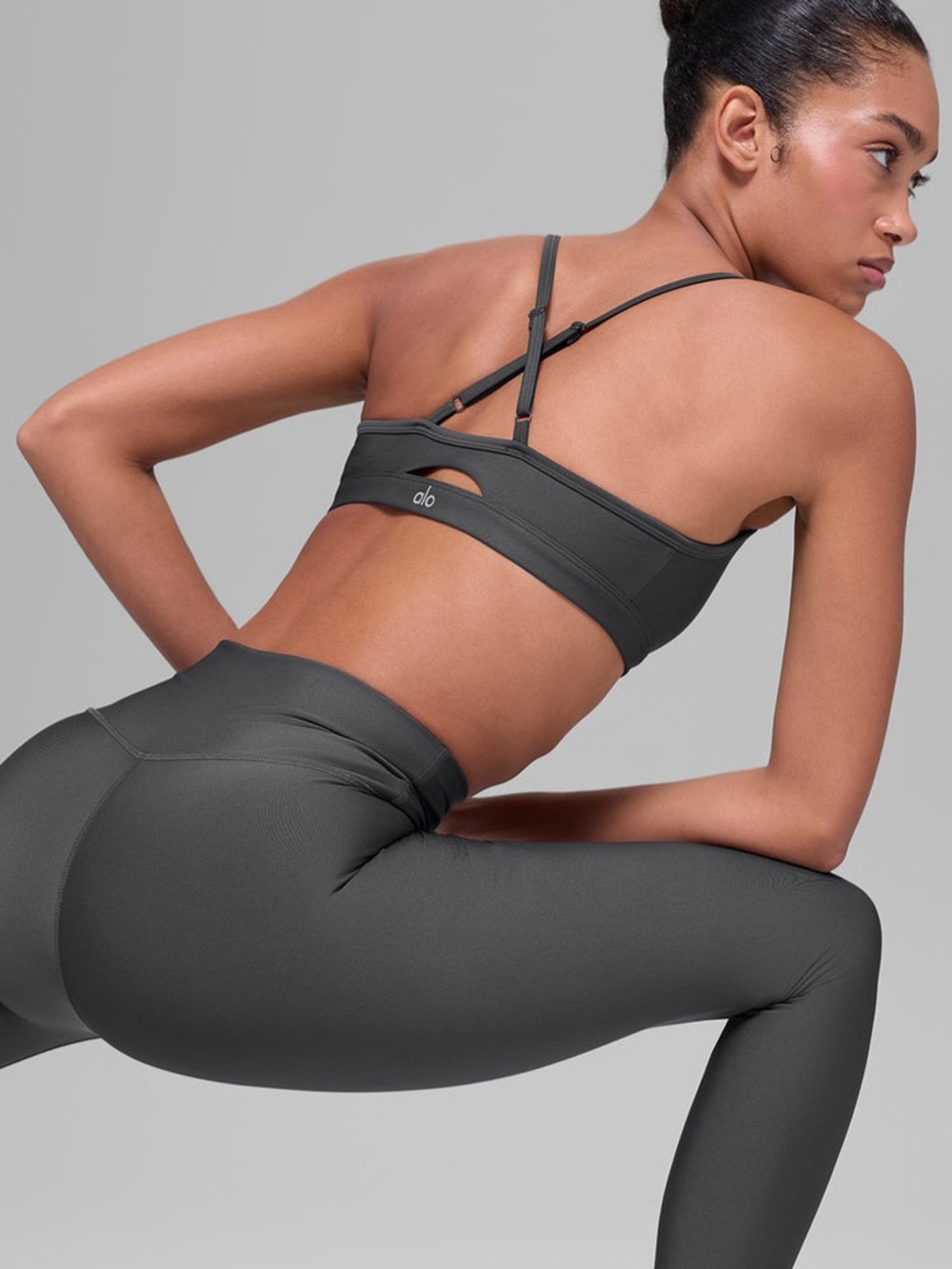 Alo Yoga High-Waist Airlift Legging Anthracite - Picture 5 of 11